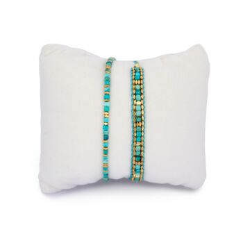 Celeste Gemstone Stacking Bracelet Sets, 12 of 12