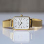 Ladies Personalised Gold Watch – Architēct Lille, thumbnail 2 of 6