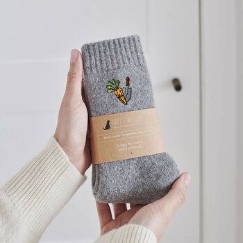 Gardening Wool Socks | Choose From Five Gardening Designs, 4 of 12