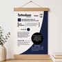 Personalised Birth Year Print Birthday Gift For Spurs Fans, thumbnail 1 of 11