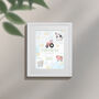 Personalised On The Day You Were Born Farmyard Framed Print, thumbnail 8 of 10