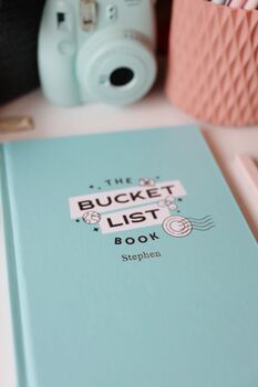 Personalised Travel Journal: Foil Text, Wedding Photo Album, 8 of 10