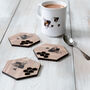 Bumble Bee Mug And Matching Wooden Coaster, thumbnail 6 of 6