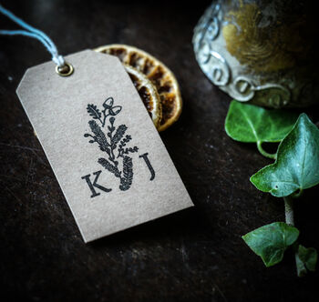 Winter Wedding Favour Stamp, 3 of 3
