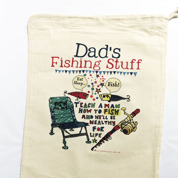 Personalised Fishing Sack, 3 of 5