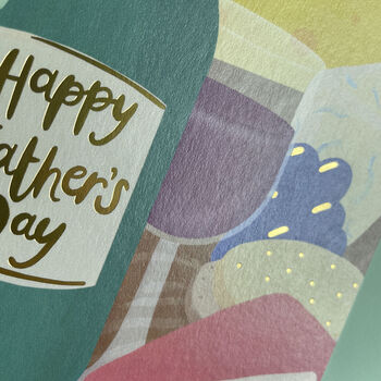'Happy Father's Day' Cheese And Wine Card, 2 of 2