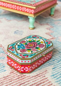 Rikisha Hand Painted Box, 4 of 5