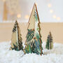 Christmas Tree Set, Palm Design, thumbnail 1 of 8
