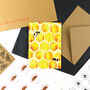 Mellifera Honeybee Print A6 Greetings Cards, thumbnail 4 of 7