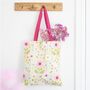 Daisy Duck Print Tote Bag, thumbnail 1 of 2