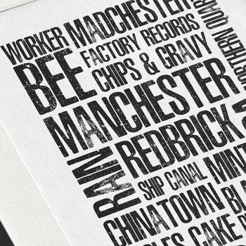 Made In Manchester Print, 3 of 3