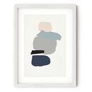Modern Shapes Art Print Abstract Shapes Framed Art By Abstract House ...