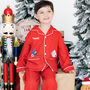 Personalised Christmas Gingerbread Boy's Pyjama, thumbnail 1 of 7