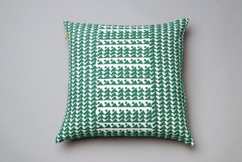 Abstract Waves Pattern Cotton Cushion Cover, 12 of 12