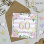Milestone 60th Birthday Card, thumbnail 1 of 2