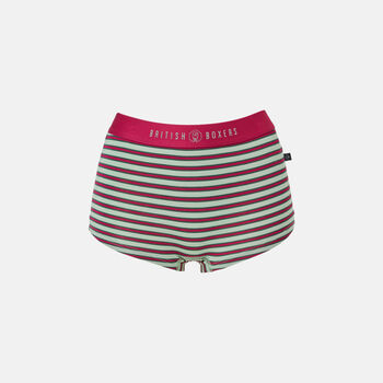 Women's 'Forest Berry' Four Pack Bamboo Hipster Briefs, 5 of 8