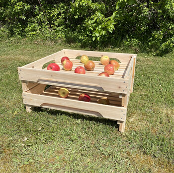 Traditional Dorset Apple Storage Trays Set Of Four, 3 of 9