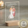 Mother Of The Bride Wedding Acrylic Plaque, thumbnail 5 of 9