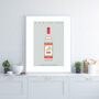 Personalised 'A Vintage Year', Birthday Vodka Print, thumbnail 3 of 12