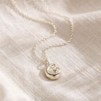 Mini Nautilus Shell Necklace, 3 of 7