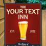 Stumble Inn Personalised Home Pub Sign / Man Cave Sign, thumbnail 5 of 9