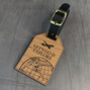 Personalised Engraved Wooden Luggage Tag, thumbnail 1 of 7