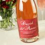 Ruby 40th Wedding Anniversary Personalised Champagne, thumbnail 7 of 7