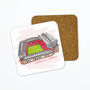 Personalised Liverpool Fc Coaster, Anfield Stadium, thumbnail 3 of 3