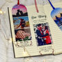 Personalised Our Story Photo Strip Acrylic Bookmark, thumbnail 5 of 6