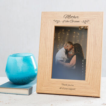Personalised Mother And Father Of The Bride Frame, 5 of 7