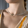 Delicate Seed Bead Necklace, thumbnail 3 of 3