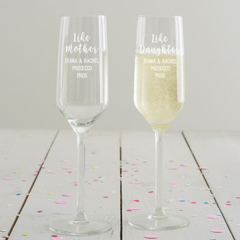 Personalised 'Like Mother, Like Daughter' Flute Set, 4 of 5