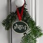 34th Street Enamel Christmas Tree Decoration, thumbnail 5 of 8