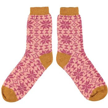 Soft Lambswool Ankle Socks For Women, 5 of 8