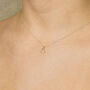 Wishbone Necklace In Sterling Silver, thumbnail 1 of 5