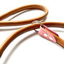 Pink Rolled Leather Slip Lead, thumbnail 2 of 4