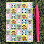 Kawaii Animals Pocket Notebook, thumbnail 2 of 4