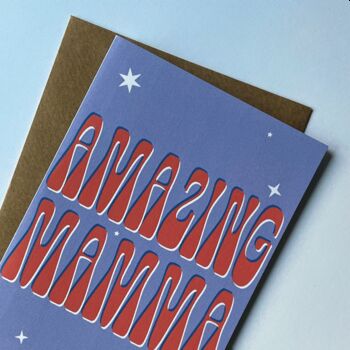 'Amazing Mamma' Mother's Day Card, 2 of 2