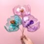 Mini Pastel Bouquet Recycled Plastic Bottle Flowers, thumbnail 3 of 9