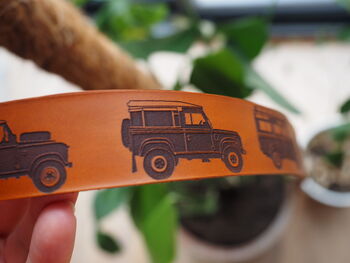 Off Road Vehicles Leather Belt, 3 of 10