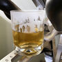 Cyclist's Etched Glass Tumbler, thumbnail 3 of 6