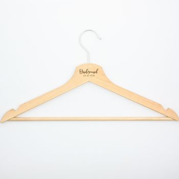 Personalised Wooden Clothes Hangers, 4 of 4