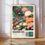 Japanese Wisdom Poster, Nanakorobi Pink Yaoki Art Print, thumbnail 1 of 3