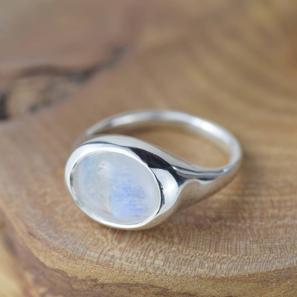 Moonstone Tranquility Ring By Alison Moore Designs