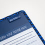 Disabled Blue Badge Parking Permit Wallet In Blue Holographic Scales, thumbnail 11 of 12