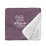 Snowflake Wishes Cosy Home Christmas Snuggle Blanket, thumbnail 8 of 9