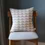 Handwoven Geometric Cushion Triangle, thumbnail 1 of 3