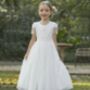 Harper In Ivory ~ Luxurious Ceremonial Dress, thumbnail 5 of 6