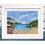 Readymoney Cove, Fowey, Cornwall Art Print, thumbnail 1 of 3