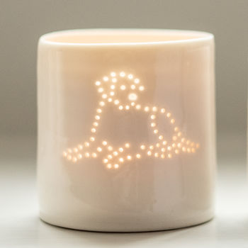 Porcelain Labrador Tea Light, 2 of 3